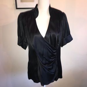 🍌 BANANA REPUBLIC Short Sleeve Silk Shirt 🍌